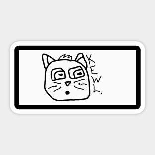 Kewl Kat #1 Sticker